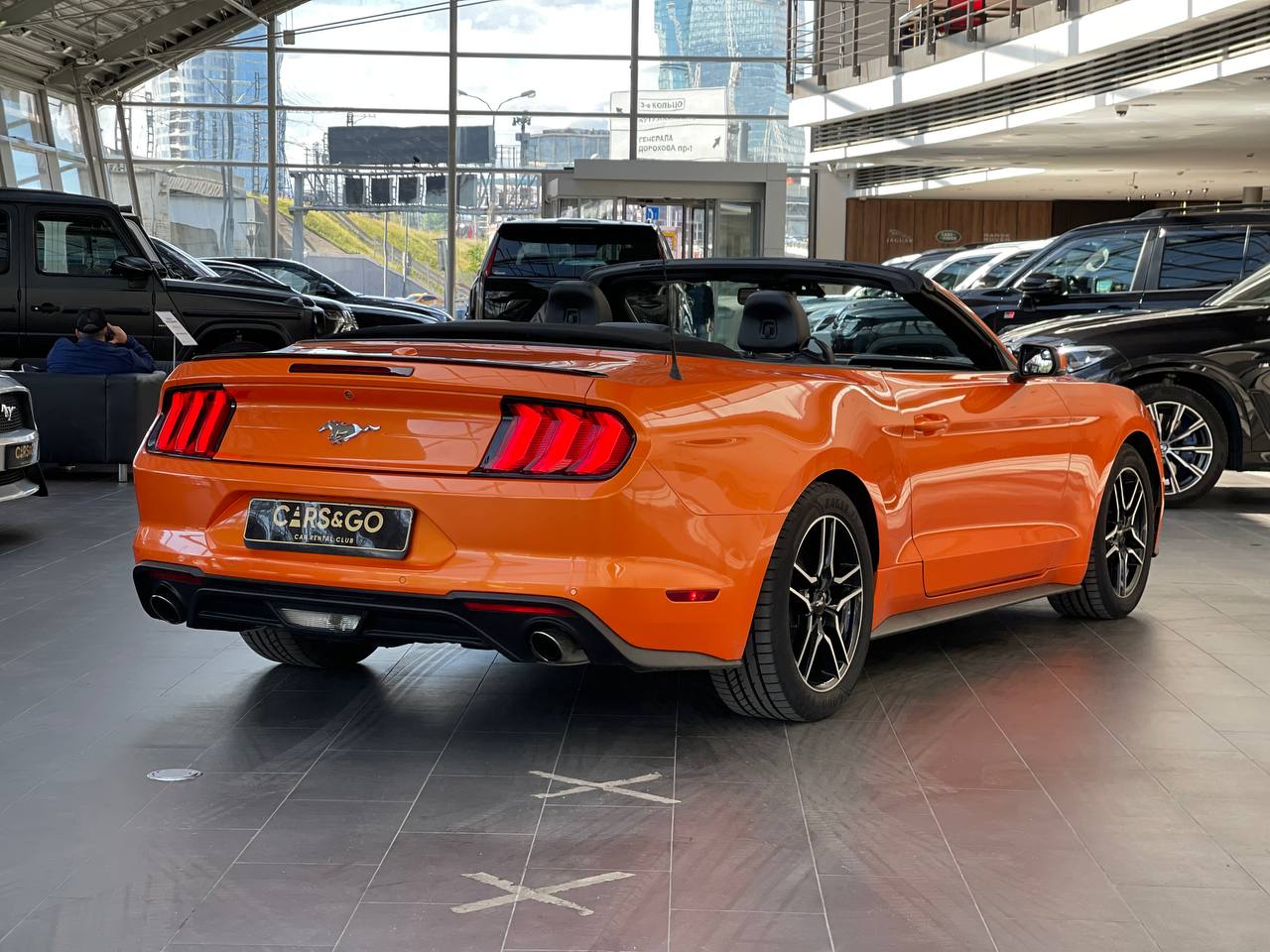 Мустанг gt Convertible 2011