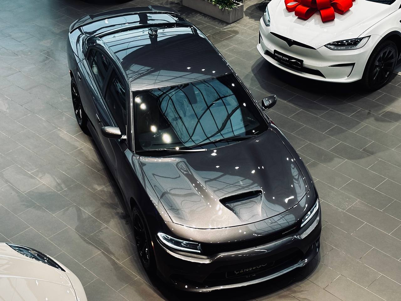 Аренда Dodge Charger Серый в Москве без водителя