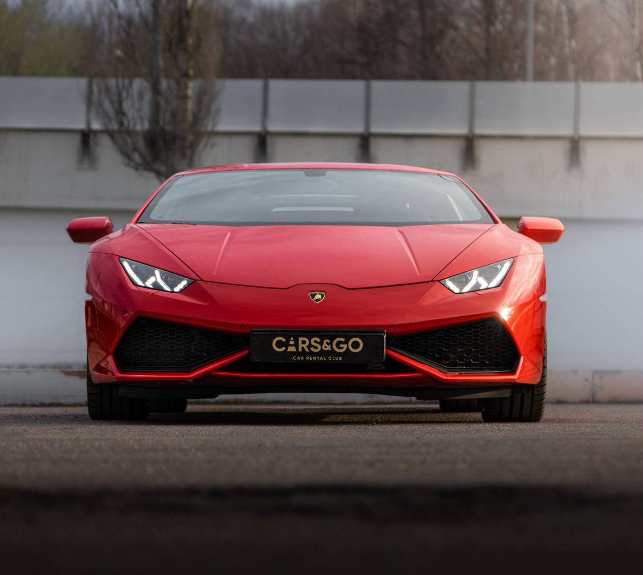 Аренда Lamborghini Huracan Красный в Москве без водителя